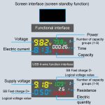 6527-Q Multifunktionales digitales Spannungs- und Strommessgerät Tragbarer Kapazitätstester, 6527-Q – Bild 4