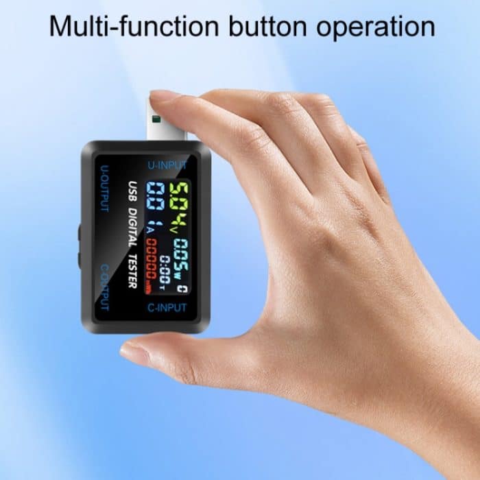 6527-Q Multifunktionales digitales Spannungs- und Strommessgerät Tragbarer Kapazitätstester, 6527-Q – Bild 6