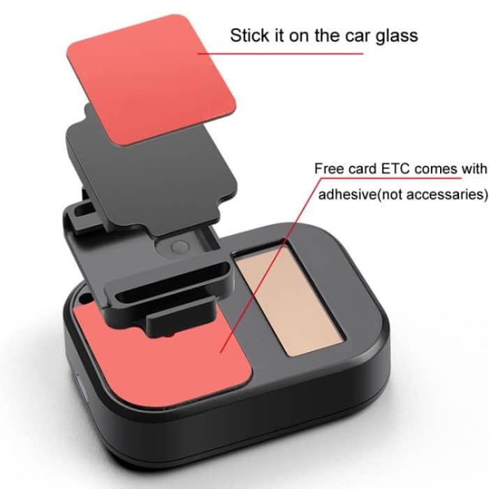 Abnehmbare kartenlose ETC-Schiebehalterung fürs Auto, Anti-Drop-Halterung fürs Auto – Bild 3