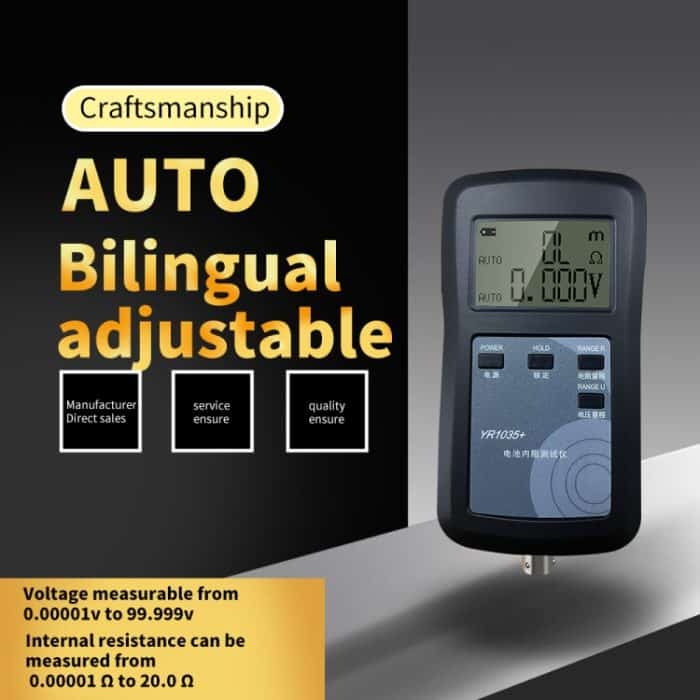 NiMH Blei-Säure-Knopf 100V Lithium-Batterie Flasche Innenwiderstandstester – Bild 7