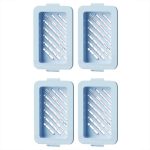 4 teile/paket Multifunktionale Hohe Elastische Mesh Anti-rutsch Ablauf Schäumen Seife Box