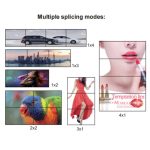 4K 2x2 HDMI Video HD Splice Unterstützung HDMI / DVI Eingang 4CH HDMI Ausgang, 4K With US Plug, 4K With EU Plug, 4K With UK Plug – Bild 7