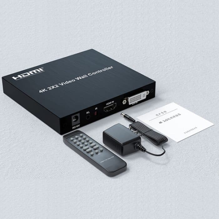 4K 2x2 HDMI Video HD Splice Unterstützung HDMI / DVI Eingang 4CH HDMI Ausgang, 4K With US Plug, 4K With EU Plug, 4K With UK Plug – Bild 8