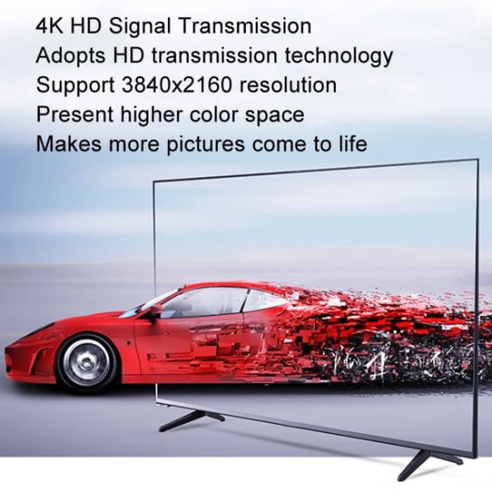 HDMI Einzelkabel 120M Sender/Empfänger Extender 4K HD Sender, US Plug, UK Plug, EU Plug – Bild 11