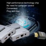 HDMI Einzelkabel 120M Sender/Empfänger Extender 4K HD Sender, US Plug, UK Plug, EU Plug – Bild 12