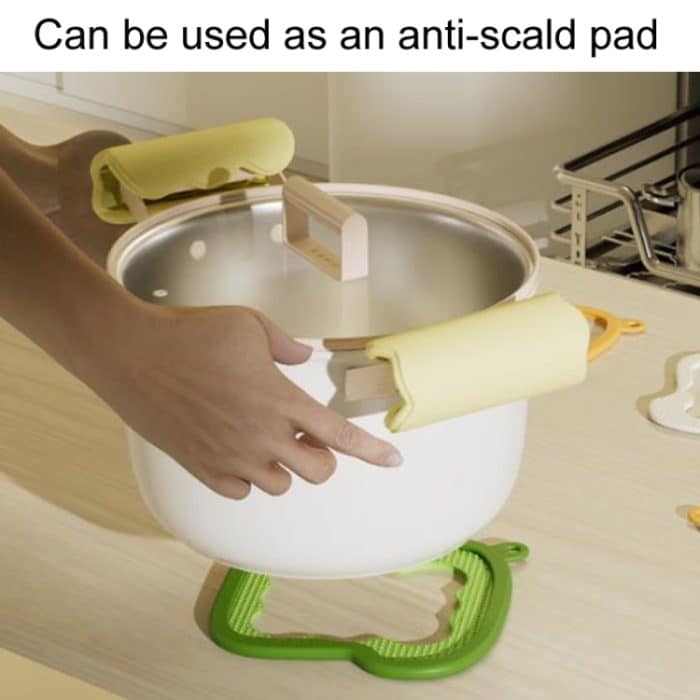 3-in-1 Abnehmbare Hitzeschutzunterlage Hitzebeständige Tischsets für den Haushalt – Bild 4