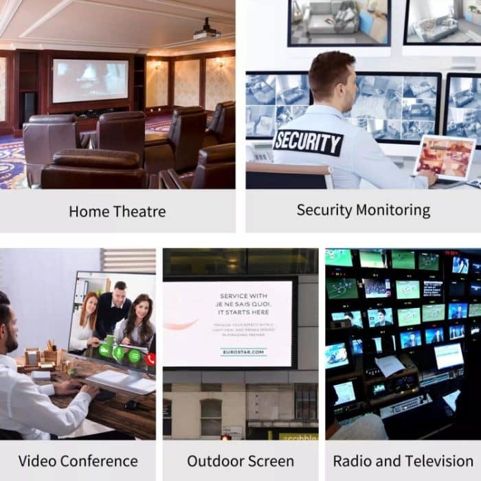 HDMI auf RJ45, 120 m, einzelnes Netzwerkkabel, 4K HD-Netzwerk-Extender, Empfänger + Sender, US Plug, UK Plug, EU Plug – Bild 11