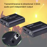 HDMI auf RJ45, 120 m, einzelnes Netzwerkkabel, 4K HD-Netzwerk-Extender, Empfänger + Sender, US Plug, UK Plug, EU Plug – Bild 7