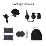 Aufblasbare Matratze für Auto, Reise, SUV, Rücksitz/Kofferraum, Black, Beige, Gray, Black Dual-purpose Long Pier, Beige Dual-purpose Long Pier, Gray Dual-purpose Long Pier, Black Dual-purpose Square Pier, Beige Dual-purpose Square Pier... – Bild 12