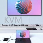 300M IP HDMI Extender HD Videoübertragung, Sender + Empfänger, US Plug, UK Plug, EU Plug – Bild 7