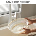 Faltbare Mikrowelle Spritzschutz für die Küche, multifunktionale Lebensmittelkonservierungsabdeckung für den Haushalt, Small White, Small Red, Small Gray, Medium White, Medium Red, Medium Gray, Large White, Large Red, Large Gray – Bild 6