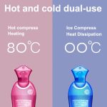 Lange Streifen Heißwasser Tasche PVC Explosion-proof Gummi Warme Wasser Tasche Mädchen Winter Bett Wärmer, 500ml Rose+Random Cover, 500ml Blue+Random Cover, 500ml Purple+Random Cover, 1000ml Blue+Grey Cover, 1000ml Rose+Pink Cover... – Bild 5