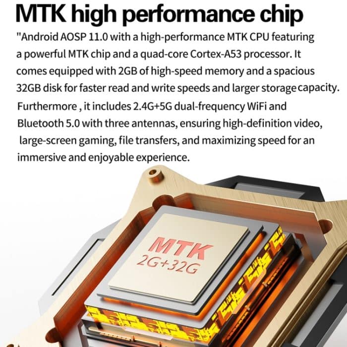 TOUMEI S8 1080P/4K DLP Android 11.OS WLAN 3D-Projektor, US Plug, UK Plug, EU Plug – Bild 13