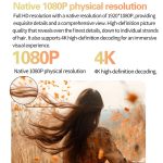 TOUMEI S8 1080P/4K DLP Android 11.OS WLAN 3D-Projektor, US Plug, UK Plug, EU Plug – Bild 21