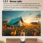 TOUMEI S8 1080P/4K DLP Android 11.OS WLAN 3D-Projektor, US Plug, UK Plug, EU Plug – Bild 22