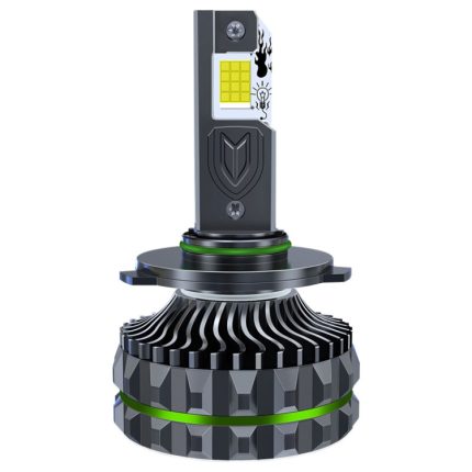 150W Vier Kupferrohr 24 LED Scheinwerfer Autoscheinwerfer, 9005, 9006, 9012, H1, H4, H7, H11