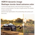 TOUMEI X5 Heimkino-DLP-Projektor HD High Bright 1080P-Projektor, US Plug, EU Plug, UK Plug – Bild 12