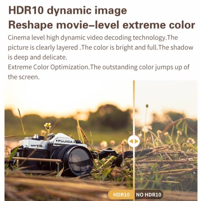 TOUMEI X5 Heimkino-DLP-Projektor HD High Bright 1080P-Projektor, US Plug, EU Plug, UK Plug – Bild 12