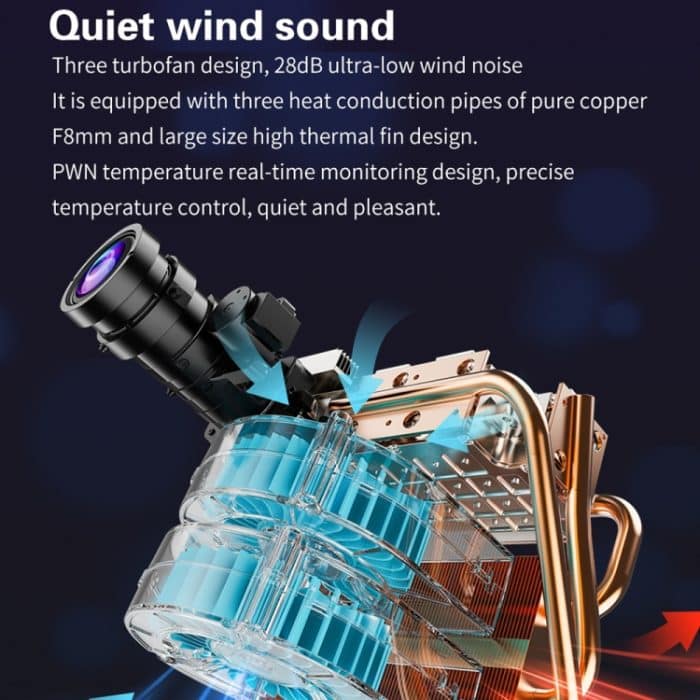 TOUMEI X5 Heimkino-DLP-Projektor HD High Bright 1080P-Projektor, US Plug, EU Plug, UK Plug – Bild 5