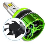 100W LED Doppelkupferrohr Aluminiumlegierung Wasserdichter Autoscheinwerfer, 9005, 9006, 9012, H1, H4, H7, H11 – Bild 4