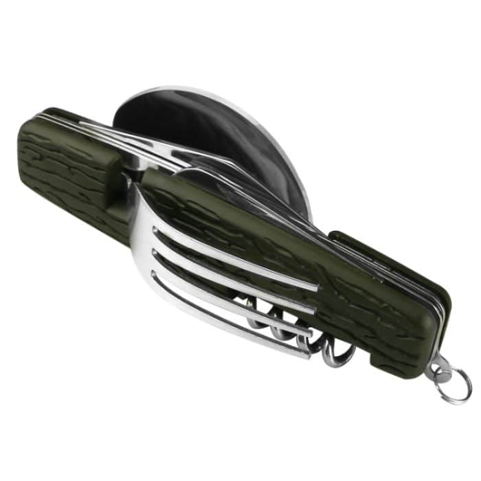 6-öffnung Multifunktionale Outdoor Camping Abnehmbare Klapp Geschirr – Bild 2