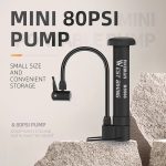 WEST BIKING Mini Fahrradpumpe Fahrradausrüstung – Bild 3