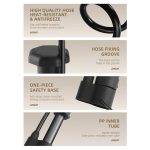 WEST BIKING Mini Fahrradpumpe Fahrradausrüstung – Bild 6