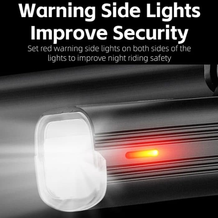 WEST BIKING Fahrrad High Lumen Type-C Aluminiumlegierung Scheinwerfer, Light Without Holder, Light + Aluminum Alloy Computer Holder, Light + Carbon Fiber Integrated Handlebar Computer Holder, Light + Aluminum Alloy Integrated Handlebar Computer Holder – Bild 6