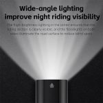 WEST BIKING Fahrrad High Lumen Type-C Aluminiumlegierung Scheinwerfer, Light Without Holder, Light + Aluminum Alloy Computer Holder, Light + Carbon Fiber Integrated Handlebar Computer Holder, Light + Aluminum Alloy Integrated Handlebar Computer Holder – Bild 9