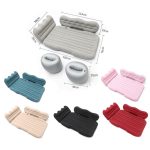 Auto Aufblasbares Bett Multifunktionale Outdoor Camping Isomatte, Dark Green, Beige, Black, Gray, Red, Pink – Bild 2