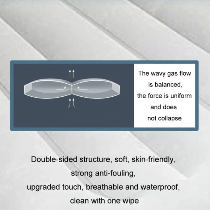 Auto Aufblasbares Bett Multifunktionale Outdoor Camping Isomatte, Dark Green, Beige, Black, Gray, Red, Pink – Bild 3