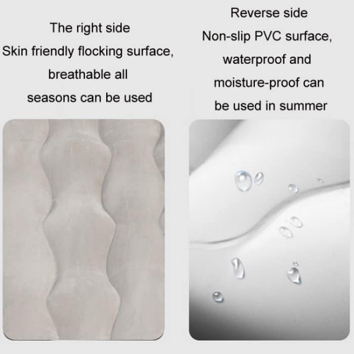 Auto Aufblasbares Bett Multifunktionale Outdoor Camping Isomatte, Dark Green, Beige, Black, Gray, Red, Pink – Bild 6