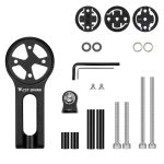 WEST BIKING TCR/PCR Fahrradcomputerständer Sportkamerabasis, Basic Model, Extended Model