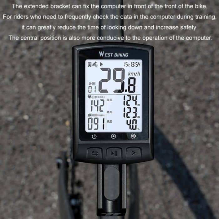 WEST BIKING TCR/PCR Fahrradcomputerständer Sportkamerabasis, Basic Model, Extended Model – Bild 3