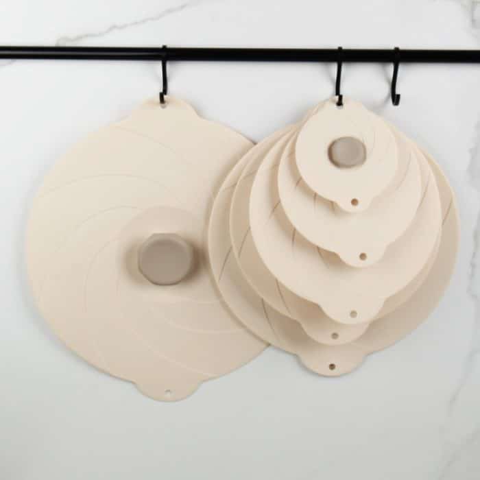 Haushaltsvakuum selbstansaugende versiegelte Silikon-Frischedeckel Küchenreisabdeckung, 4 inch, 6 inch, 8 inch, 9 inch, 11 inch, 12 inch – Bild 6