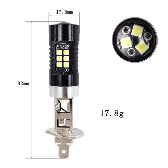 1pair Automotive High-power LED White Light Fog Lamp, H1 – Bild 4