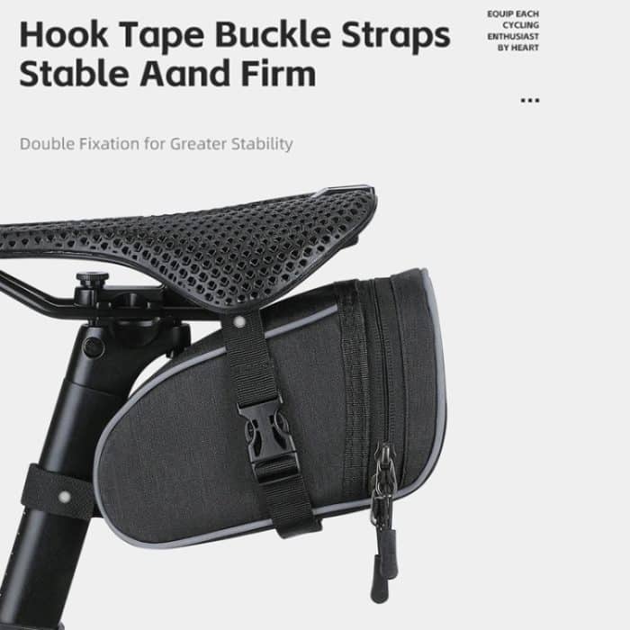 WEST BIKING Fahrradsattel-Hecktasche, tragbare Mini-Werkzeugtasche – Bild 6