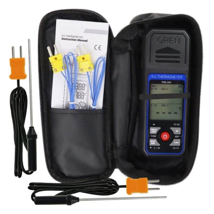 K-Typ Industrielles hochpräzises elektronisches Temperaturmessgerät mit Kontaktsonde – Bild 8