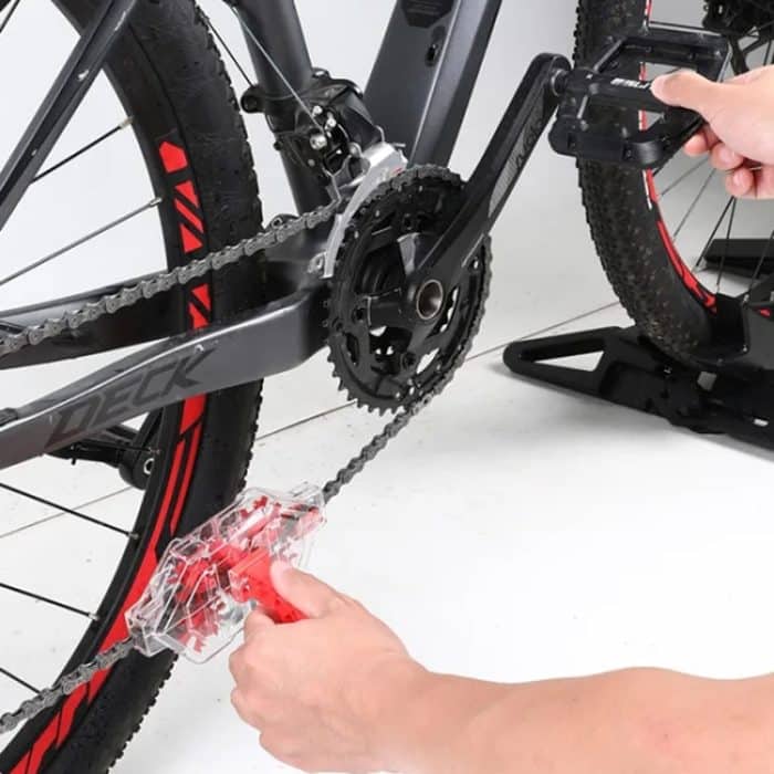 Fahrradkettenreiniger, visuelle Immersionskettenreinigerbürste, Rennrad-Reinigungswerkzeug – Bild 11