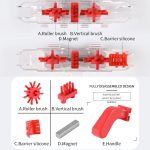 Fahrradkettenreiniger, visuelle Immersionskettenreinigerbürste, Rennrad-Reinigungswerkzeug – Bild 4