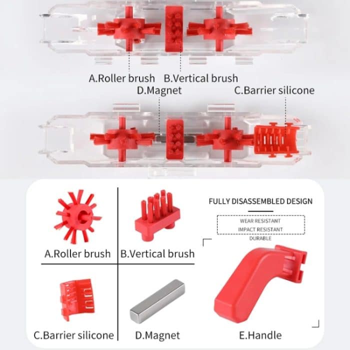 Fahrradkettenreiniger, visuelle Immersionskettenreinigerbürste, Rennrad-Reinigungswerkzeug – Bild 4