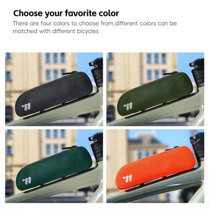 WEST BIKING Fahrrad Front Beam Bag Radfahren Hängen Tasche – Bild 2