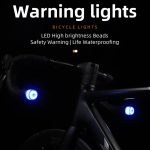 ESLNF Fahrrad-Lenkerlicht, LED-Fahrrad-Blinker, Fahrradlicht, wasserdicht, Sicherheitswarnanzeigelampe, Normal, With Tools – Bild 11