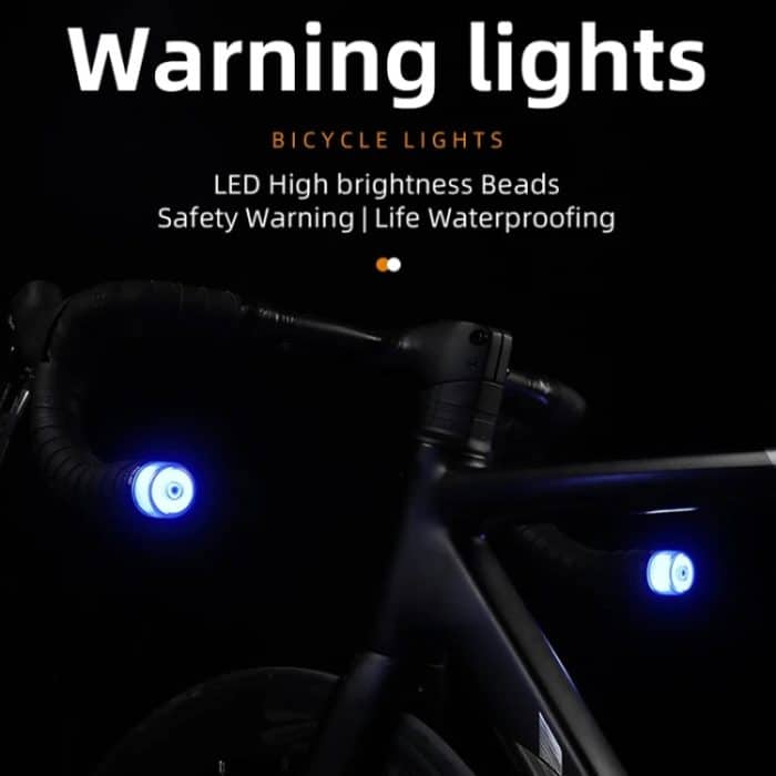 ESLNF Fahrrad-Lenkerlicht, LED-Fahrrad-Blinker, Fahrradlicht, wasserdicht, Sicherheitswarnanzeigelampe, Normal, With Tools – Bild 11