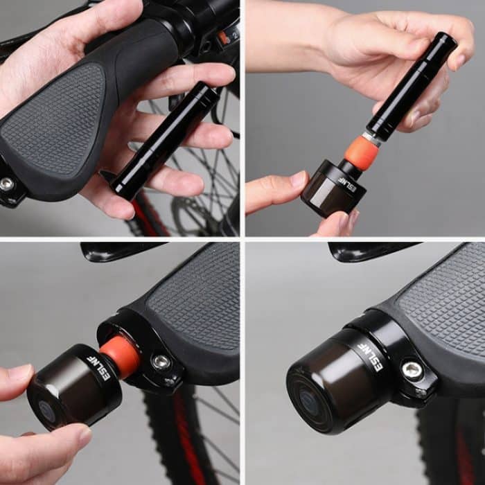 ESLNF Fahrrad-Lenkerlicht, LED-Fahrrad-Blinker, Fahrradlicht, wasserdicht, Sicherheitswarnanzeigelampe, Normal, With Tools – Bild 13