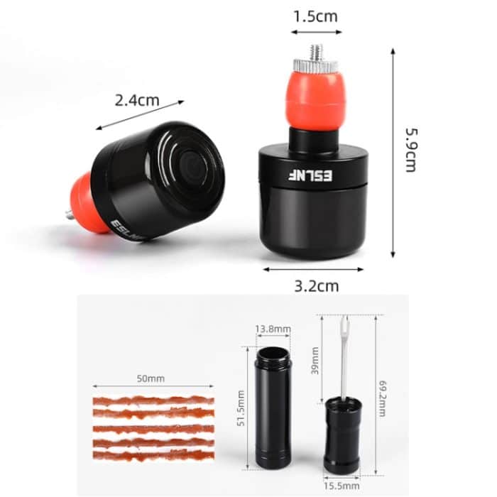 ESLNF Fahrrad-Lenkerlicht, LED-Fahrrad-Blinker, Fahrradlicht, wasserdicht, Sicherheitswarnanzeigelampe, Normal, With Tools – Bild 3