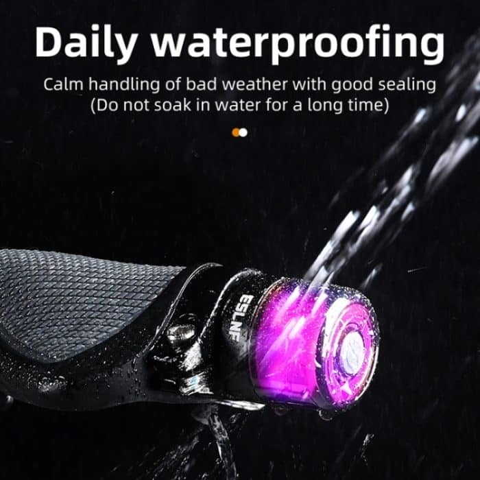 ESLNF Fahrrad-Lenkerlicht, LED-Fahrrad-Blinker, Fahrradlicht, wasserdicht, Sicherheitswarnanzeigelampe, Normal, With Tools – Bild 8