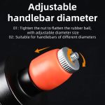 ESLNF Fahrrad-Lenkerlicht, LED-Fahrrad-Blinker, Fahrradlicht, wasserdicht, Sicherheitswarnanzeigelampe, Normal, With Tools – Bild 9