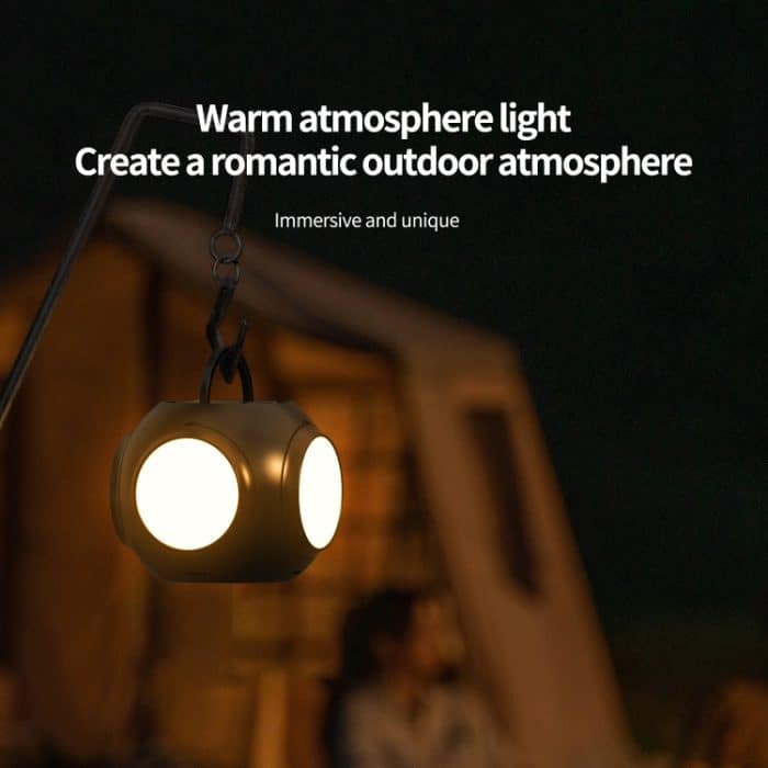 HX123 Handheld-Taschenlampe, Camping-Licht, tragbares kabelloses Atmosphärenlicht für den Außenbereich – Bild 7