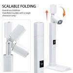 UV-LED-Nagellampe, tragbares, einziehbares Nageltrocknungslicht, Mini-Handnageltrocknerlampe mit Halterung – Bild 6